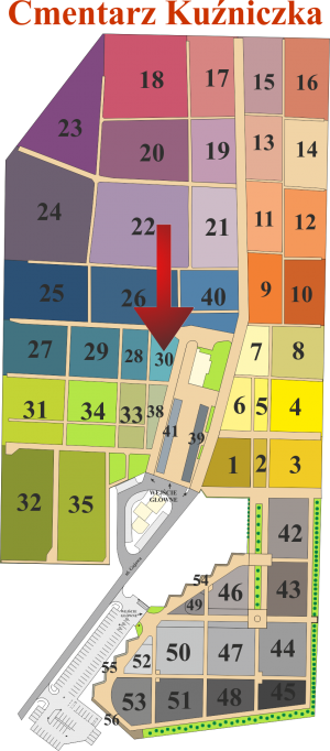 Brak mapy sektorowej