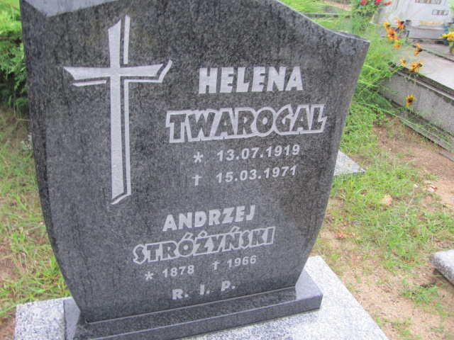 Andrzej Stróżyński 1898 Kędzierzyn - Koźle - Grobonet - Wyszukiwarka osób pochowanych