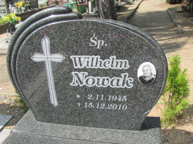 Wilhelm Nowak 1945 Kędzierzyn - Koźle - Grobonet - Wyszukiwarka osób pochowanych
