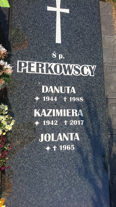Grób Kazimiera Perkowska