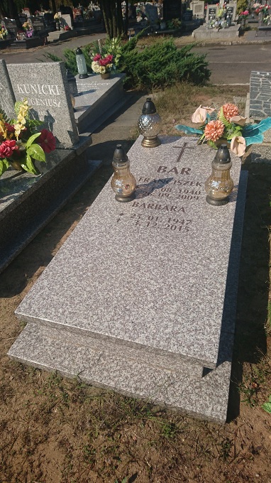 Barbara Bar 1947 Kędzierzyn - Koźle - Grobonet - Wyszukiwarka osób pochowanych