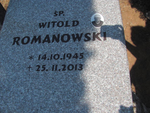 Witold Romanowski 1945 Kędzierzyn - Koźle - Grobonet - Wyszukiwarka osób pochowanych