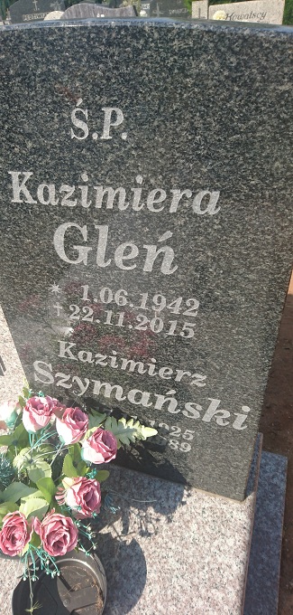 Grób Kazimiera Gleń