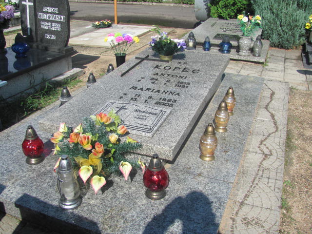 Grób Marianna Kopeć