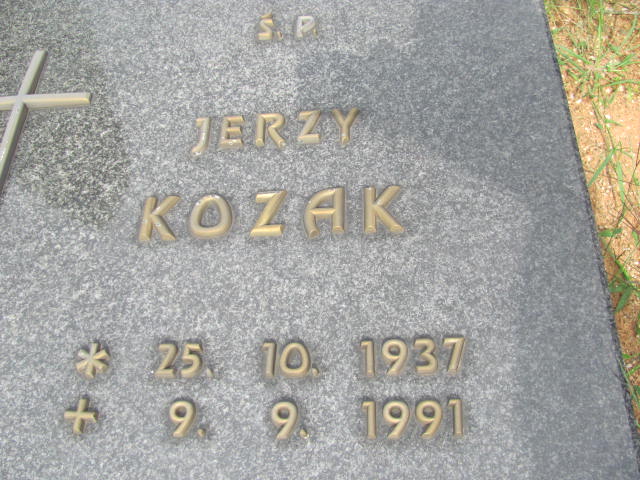 Jerzy Kozak 1937 Kędzierzyn - Koźle - Grobonet - Wyszukiwarka osób pochowanych