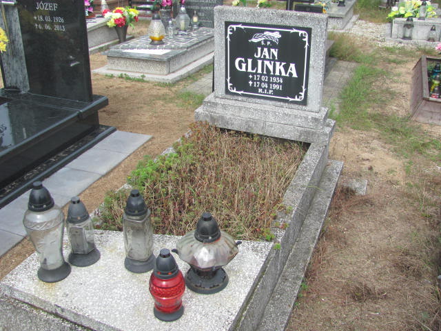 Grób Jan Glinka