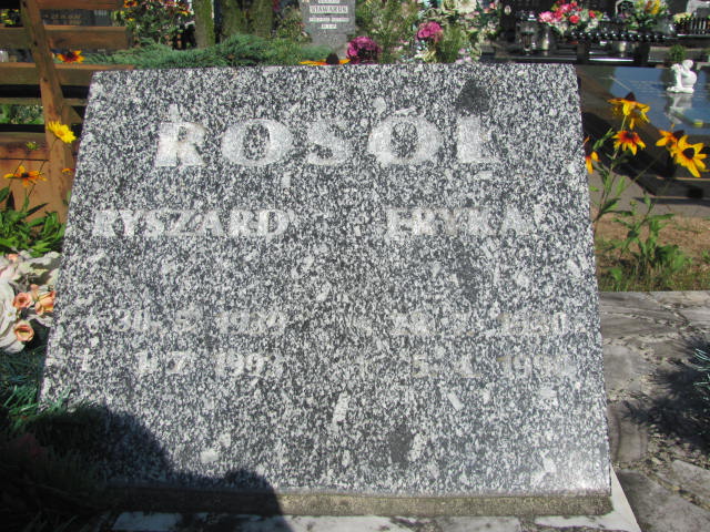 Eryka Rosół 1930 Kędzierzyn - Koźle - Grobonet - Wyszukiwarka osób pochowanych