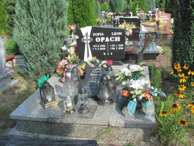 Grób Ryszard Opach