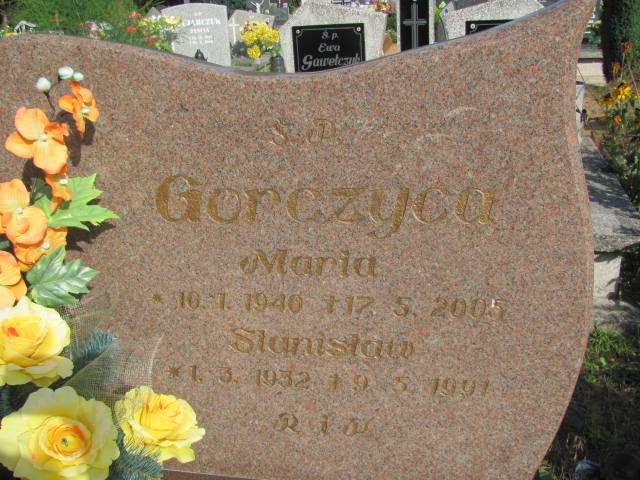 Maria Gorczyca 1940 Kędzierzyn - Koźle - Grobonet - Wyszukiwarka osób pochowanych