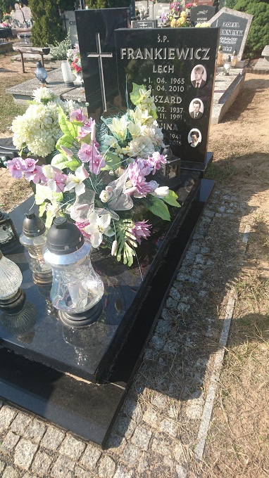 Lech Frankiewicz 1965 Kędzierzyn - Koźle - Grobonet - Wyszukiwarka osób pochowanych