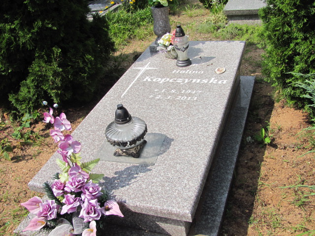 Grób Halina Kopczyńska
