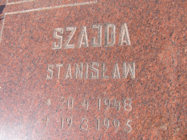 Stanisław Szajda 1948 Kędzierzyn - Koźle - Grobonet - Wyszukiwarka osób pochowanych