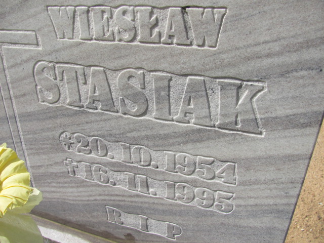 Stanisław Stasiak 1973 Kędzierzyn - Koźle - Grobonet - Wyszukiwarka osób pochowanych