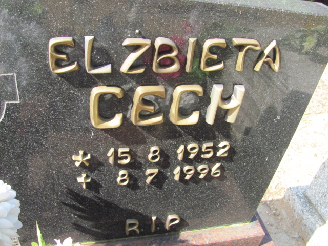 Elżbieta Cech 1952 Kędzierzyn - Koźle - Grobonet - Wyszukiwarka osób pochowanych