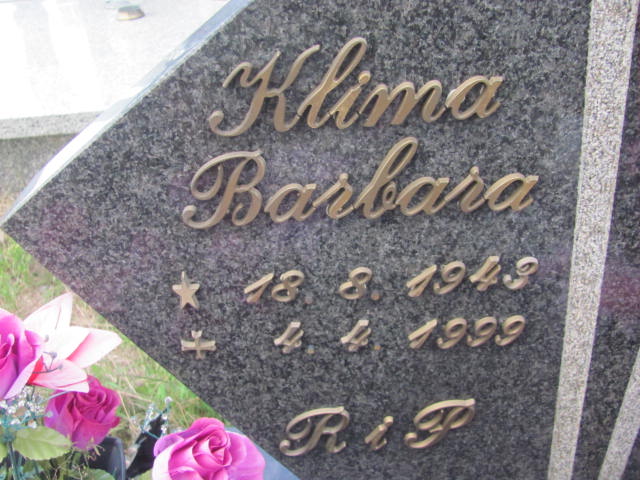 Barbara Klima 1943 Kędzierzyn - Koźle - Grobonet - Wyszukiwarka osób pochowanych
