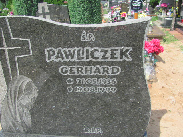 Gerhard Pawliczek 1936 Kędzierzyn - Koźle - Grobonet - Wyszukiwarka osób pochowanych