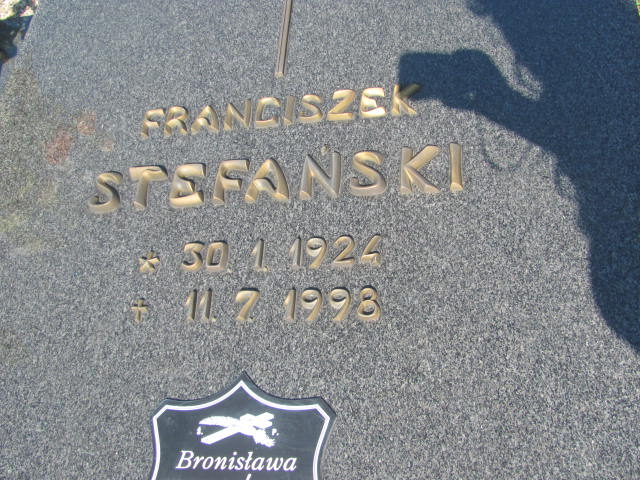 Józef Stefański 1904 Kędzierzyn - Koźle - Grobonet - Wyszukiwarka osób pochowanych