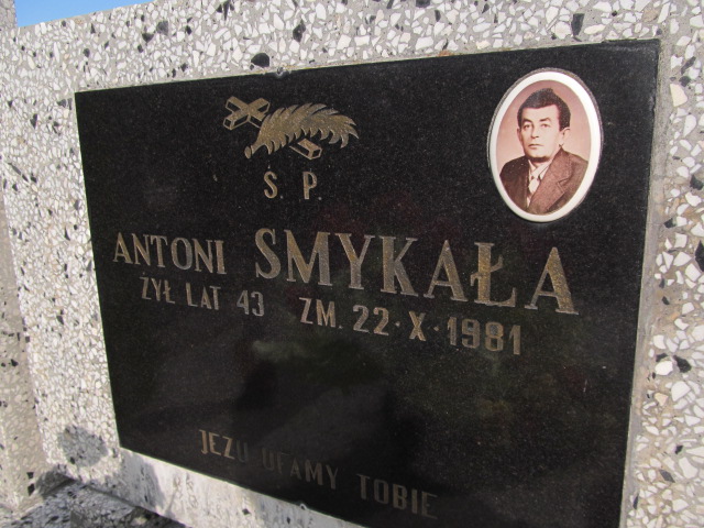 Antoni Smykała 1938 Kędzierzyn - Koźle - Grobonet - Wyszukiwarka osób pochowanych