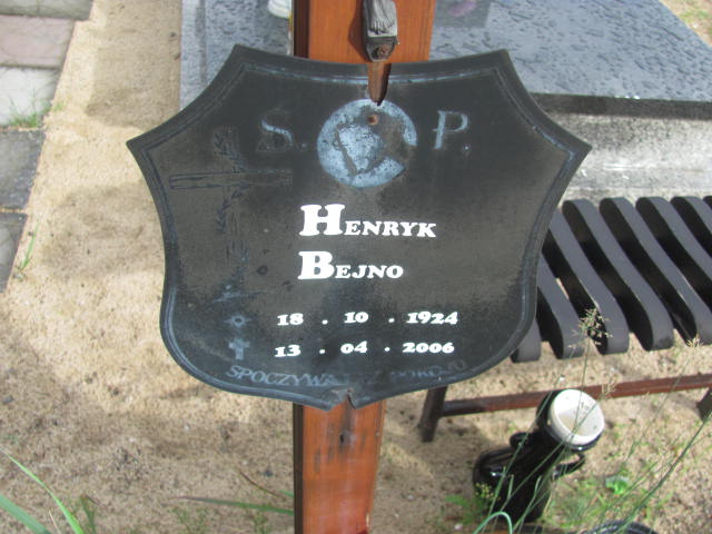 Henryk Bejno 1924 Kędzierzyn - Koźle - Grobonet - Wyszukiwarka osób pochowanych