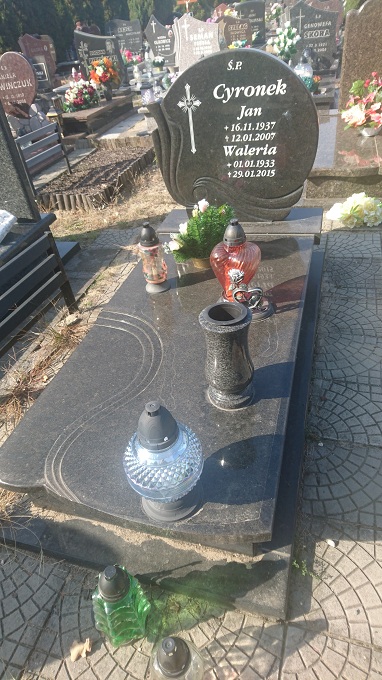 Jan Cyronek 1937 Kędzierzyn - Koźle - Grobonet - Wyszukiwarka osób pochowanych