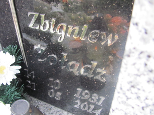 Zbigniew Żołądź 1931 Kędzierzyn - Koźle - Grobonet - Wyszukiwarka osób pochowanych