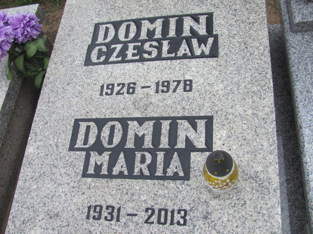 Czesław Domin 1925 Kędzierzyn - Koźle - Grobonet - Wyszukiwarka osób pochowanych