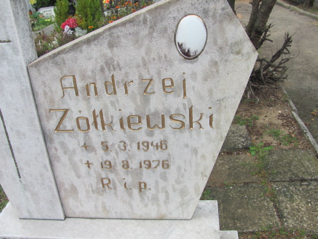 Andrzej Żółkiewski 1946 Kędzierzyn - Koźle - Grobonet - Wyszukiwarka osób pochowanych