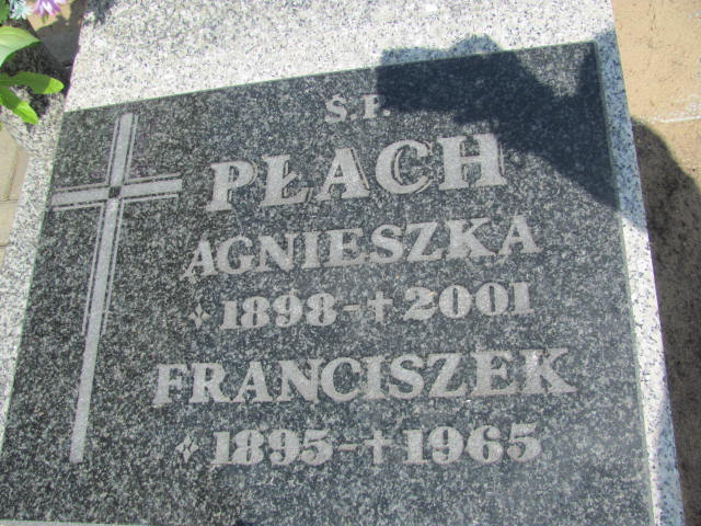 Franciszek Płach 1894 Kędzierzyn - Koźle - Grobonet - Wyszukiwarka osób pochowanych