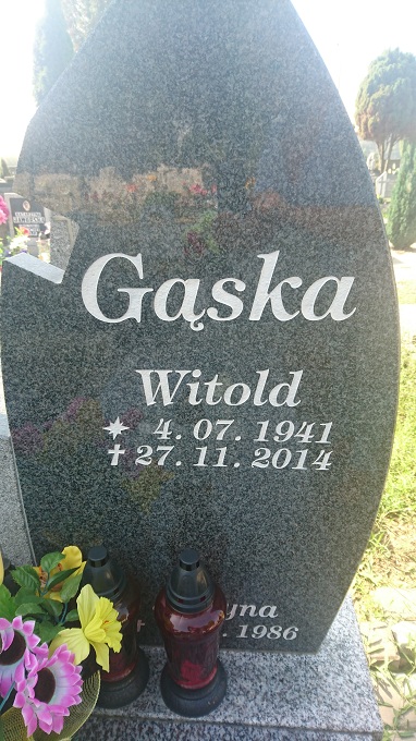 Witold Gąska 1941 Kędzierzyn - Koźle - Grobonet - Wyszukiwarka osób pochowanych