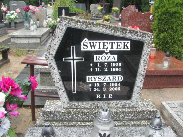 Ryszard Świętek 1954 Kędzierzyn - Koźle - Grobonet - Wyszukiwarka osób pochowanych