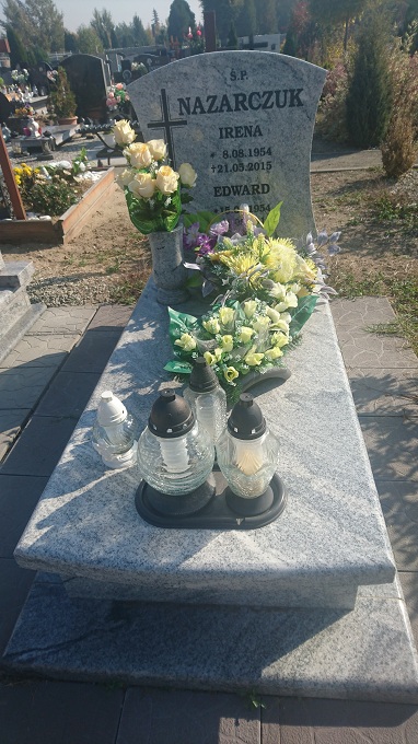Irena Nazarczuk 1954 Kędzierzyn - Koźle - Grobonet - Wyszukiwarka osób pochowanych