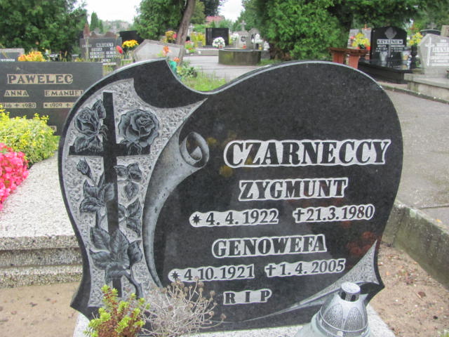 Genowefa Czarnecka 1921 Kędzierzyn - Koźle - Grobonet - Wyszukiwarka osób pochowanych